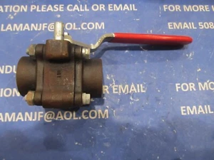 Flowserve Worcester Controls 3 pièces 3/4"npt vanne à bille sièges polyremplissage 4446PM-SE - Photo 1/6