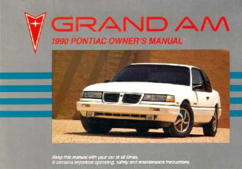 Pontiac Grand Am 1990 manual del propietario guía del usuario referencia operador libro fusibles Foto 1 de 1