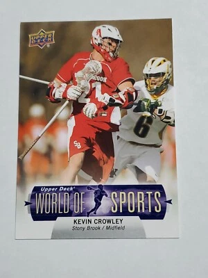 2011 Upper Deck World of Sports Kevin Crowley #210 - Image 1 of 2