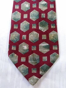 Trussardi 100% Silk Tie Necktie Italy Vintage Antique - Picture 1 of 6
