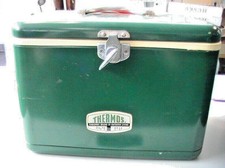 L👀K Vintage Thermos Metal Cooler Hole In One Club