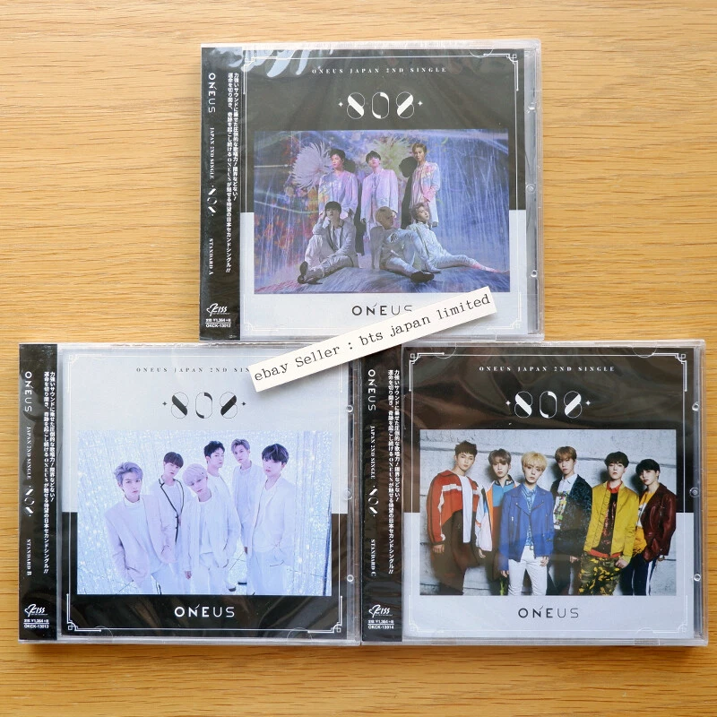ONEUS OFFICIAL 808 Limited Edition A B C Set CD Japan New Unopened Foto 1 de 1