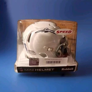VOLL BELADEN Jonathan Taylor Indianapolis Colts signierter Riddell Speed Mini Helm - Bild 1 von 14