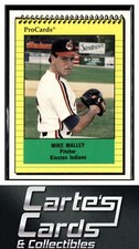 Mike Malley 1991 ProCards #318  Kinston Indians