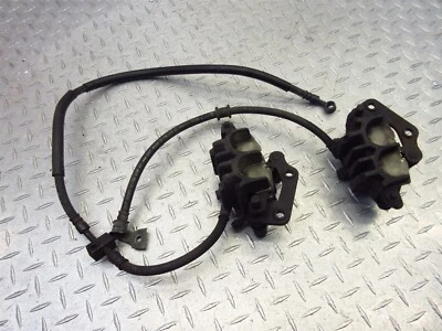 2005 04-06 Suzuki VStrom 650 DL650 OEM Front Brake Calipers Line Hose Pair Lot - Image 1 of 4