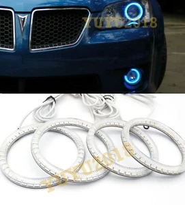 Anillo de halo RGB para Pontiac G8 2008 2009 faro ojo de ángel multicolor DRL - Imagen 1 de 12