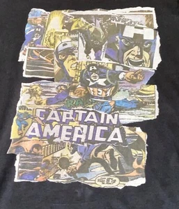 Captain America T Shirt Marvel T Shirt Comic T Shirt Mens Small T Shirt - Picture 1 of 2