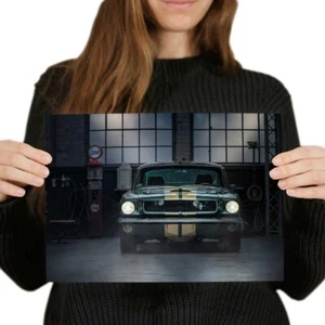 A4 - Retro American Muscle Car Poster 29.7X21cm280gsm #14662 - Picture 1 of 4