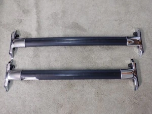 Pair of Black Roof Rack Cross Bars, 2008-2017 Buick Enclave, Luggage OEM - Picture 1 of 8