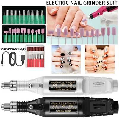 Toe Nail Grinder For Thick Toenails Set Manicure Pedicure Professional Self r5IH - Image 1 of 4