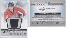 2012-13 SP Game Used Edition Authentic Fabrics Alex Ovechkin #AF-AO