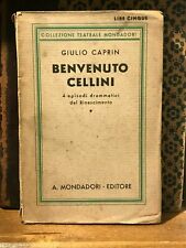 Benvenuto Cellini - Giulio Caprin - Arnoldo Mondadori 1925