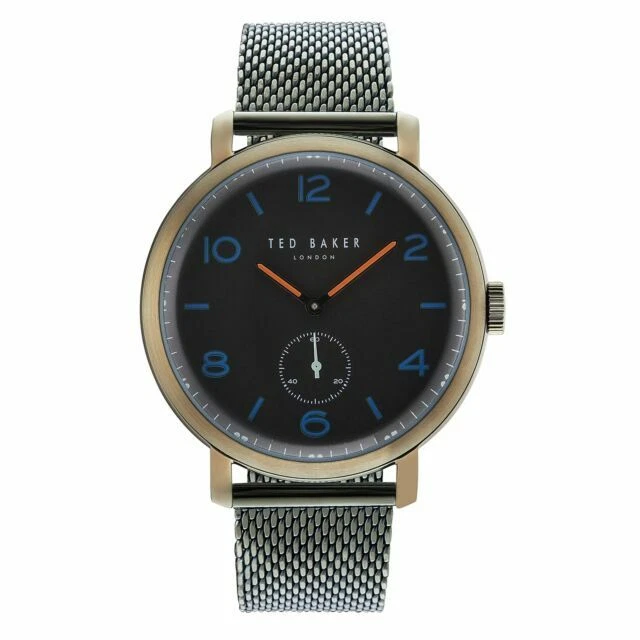 Ted Baker Mens Watch TE50372004 Silver Mesh Band $185 - Image 1 of 4