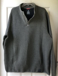 Gerry Mens Size XXL Green Ribbed PullOver Sweater Long Sleeve V-Neckline - Picture 1 of 7