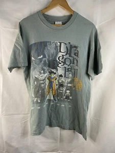 Vintage Dragon Ball Z T Shirt Medium M Goku Frezia Promotion 2000 Screen Stars - Picture 1 of 14