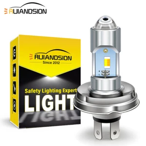 Ruiandsion P45T LED Ampoule Phare De Moto R2 Lumière De Conduite 6V Blanc Jaune - Foto 1 di 9
