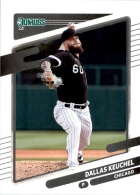 2021 Donruss Dallas Keuchel Chicago White Sox #187 Baseball Card - Image 1 of 2