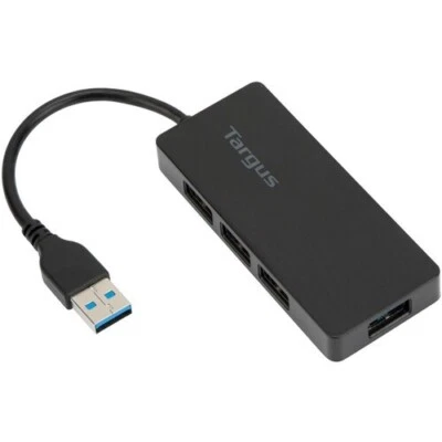 Targus 4-Port USB 3.0 Hub (Black) ACH124US - Image 1 of 4