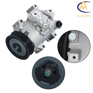 Compresor de aire acondicionado con embrague para Toyota Corolla/Matrix para Pontiac Scion xB 08-15 2,4 L - Imagen 1 de 12