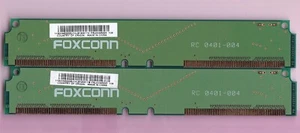Pair FOXCONN RC 0401-004 FRU00N5223 RAMBUS Ram CONTINUITY CARD RDRAM Terminator - Picture 1 of 1