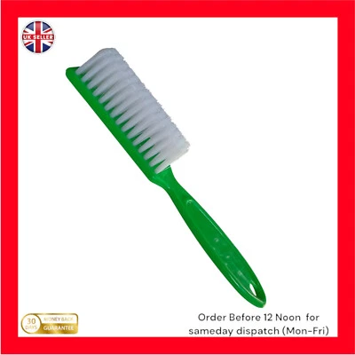 Nail Brush with handle Cleaning Fingernails -green  mobility aid - Image 1 of 3