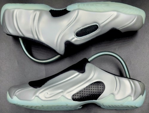 Nike Clogposite Chrome Nero Metallizzato Argento FQ8257 002 Uomo Taglia 8 Nuove con scatola