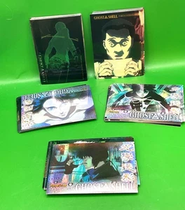 1995 Ghost in the Shell Chromium Holochrome Trading Cards Lot 50 Karten Vintage Anime - Bild 1 von 14