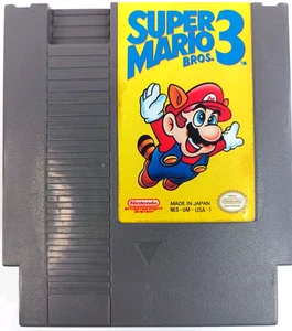 Super Mario Bros. 3 (Nintendo NES 1985) Authentic Tested Working Ships Fast! - Picture 1 of 5