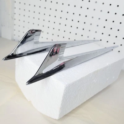 NOS 1958 Chevy Impala Front Fender Spears Trim Pair LH RH GM Original 3750254 - Image 1 of 4