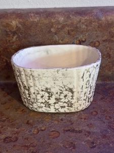 Vintage DECORATO A MANO 24 KT. Ciotola in vetro TIARAWARE ORO - Foto 1 di 5
