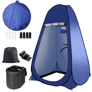 Portable Outdoor Camping Toilet Kit for Adults,Pop Up Privacy Tent, Camping F... - Picture 1 of 9