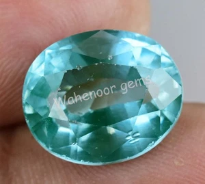 Natural Grandidierite 9.05 Ct Green-Blueish Oval Certified Loose Gemstone - Picture 1 of 5