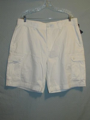 Pantalones Cortos Carga St Johns Bay Comfort Elastizados 38 (real) 10" Entrepierna Nuevos con Etiquetas Foto 1 de 4