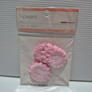 Kaisercraft Paper Flower Pink 3.5cm x 50 Pack Scrapbook Cards Craft - Picture 1 of 1