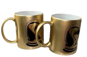 Neues Paar (2) GENERISCHE Andrew Tate Gold BECHER mit Boxen - Bild 1 von 9