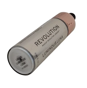 Makeup Revolution LIQUID HIGHLIGHTER Illuminator Blush Face LUMINOUS LUNA Sealed - Picture 1 of 24