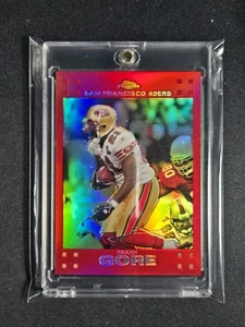 2007 Topps Chrome Red Uncirculated Refractor /139 Frank Gore #TC73 - Picture 1 of 2