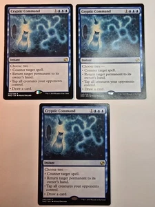 MTG - Cryptic Command x3 - 043 - Modern Masters 2015 (MM2) - 2x NM + 1x LP - Picture 1 of 4