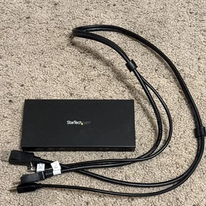 StarTech SV231DPU2 DisplayPort KVM with USB 2.0 Hub Port and Cables - Afbeelding 1 van 3