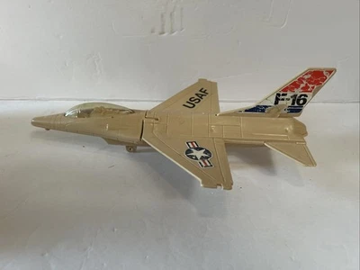 VTG Processed Plastic Co. F16 Jet Fighter Airplane - Image 1 of 4