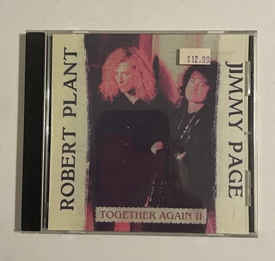 Plant & Page Together Again II Bootleg CD Led Zeppelin November 1994 Bombay 1972 Foto 1 de 4