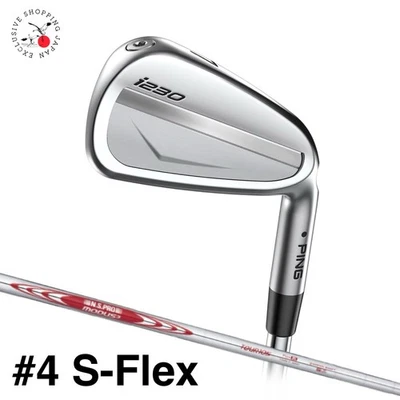 PING Golf i230 Iron #4 S-Flex N.S.PRO MODUS3 TOUR 105 Steel Shaft Right Handed - Image 1 of 4