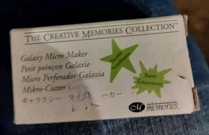 Creative Memories Galaxy Micro Maker Punch - Star, Burst; New NIB - Picture 1 of 4