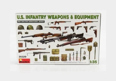 1:35 Miniart Equipaggiamento Militare Usa Military Weapons & Equip.Kit MA35329 M - Immagine 1 di 2