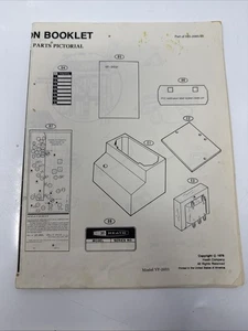 Vintage Heathkit Illustrationsheft Modell VF-2031! - Bild 1 von 2