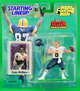 2000-01 NFL Starting Lineup Collector Club Edition Cade McNown Chicago Bears Neu in OVP - Bild 1 von 2