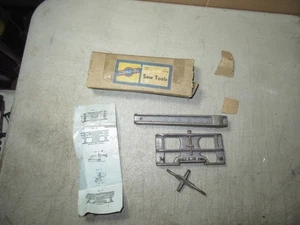 Vtg Stand-By saw tools 1 set sawset sharpening filing w/partial box, instruction - Picture 1 of 16