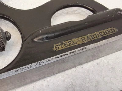 Raro Lufkin 425 Combinación Cuadrada Circa 1930, Caras Endurecidas y Molidas. Foto 1 de 4