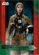 2017 Star Wars The Last Jedi Green #19 Resistance Gunner Paige Tico