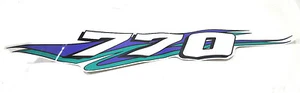 New Tigershark Jet Ski 1996 Monte Carlo 770 Decal Sticker -- Left Side Hull - Picture 1 of 3